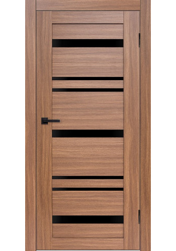 Дверь Сигма 21 Орех со стеклом Дверь Сигма 21 Орех со стеклом